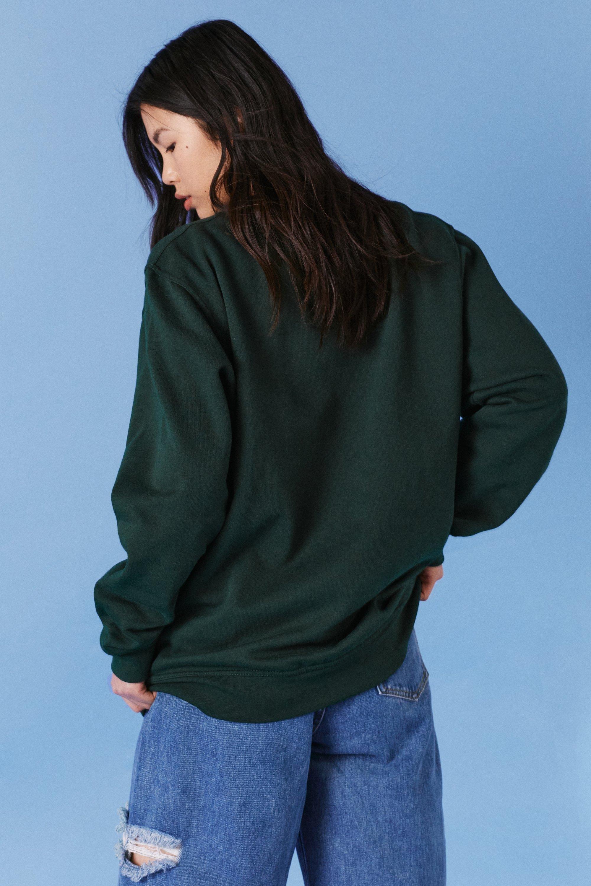 United States Eagle Graphic Sweatshirt boohoo